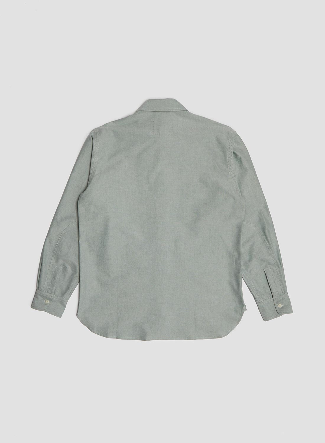 Utility Oxford Work Shirt in Green - 5