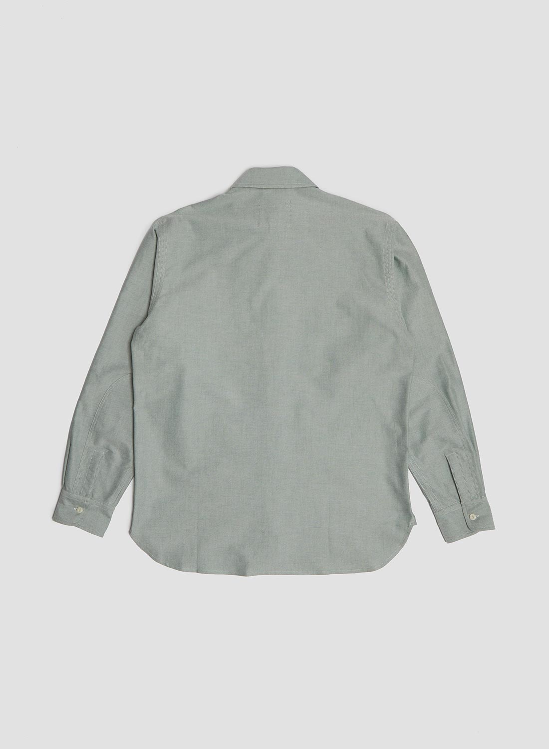 Utility Oxford Work Shirt in Green - 5