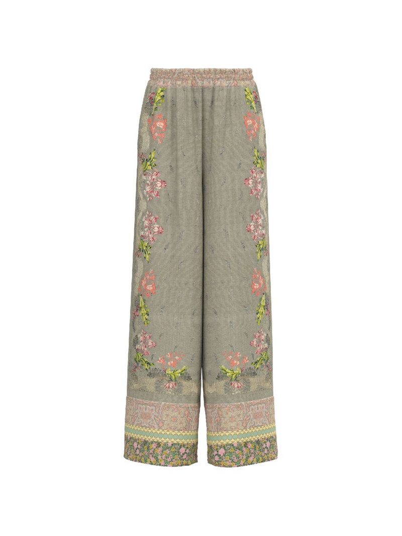 floral paisley palazzo pants 1