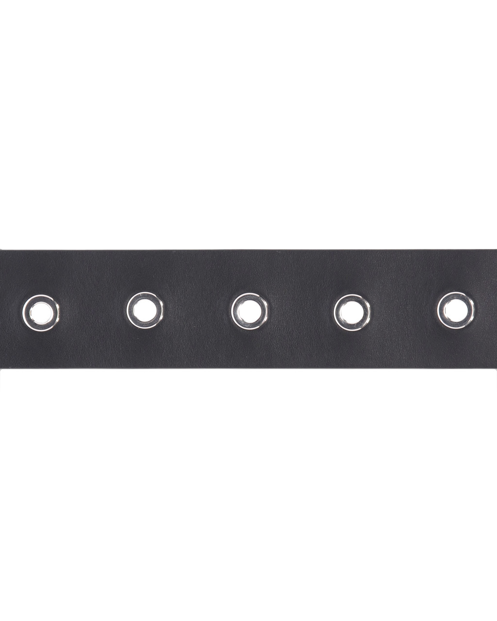 EYELET LEATHER BELT - 5