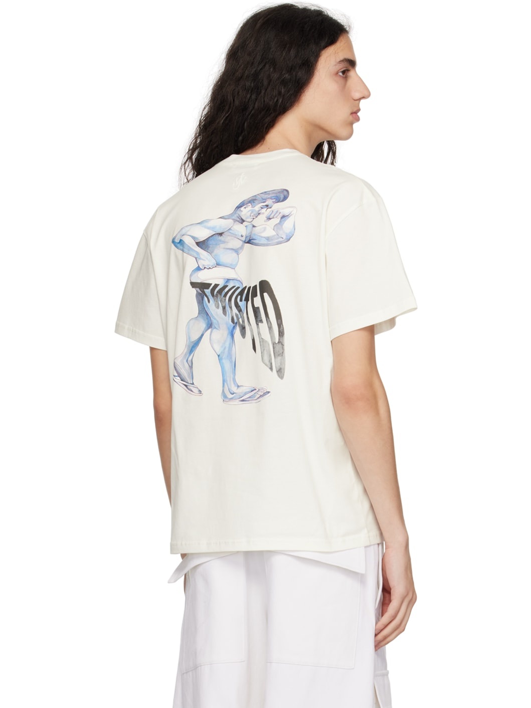 Off-White Placed Print T-Shirt - 3