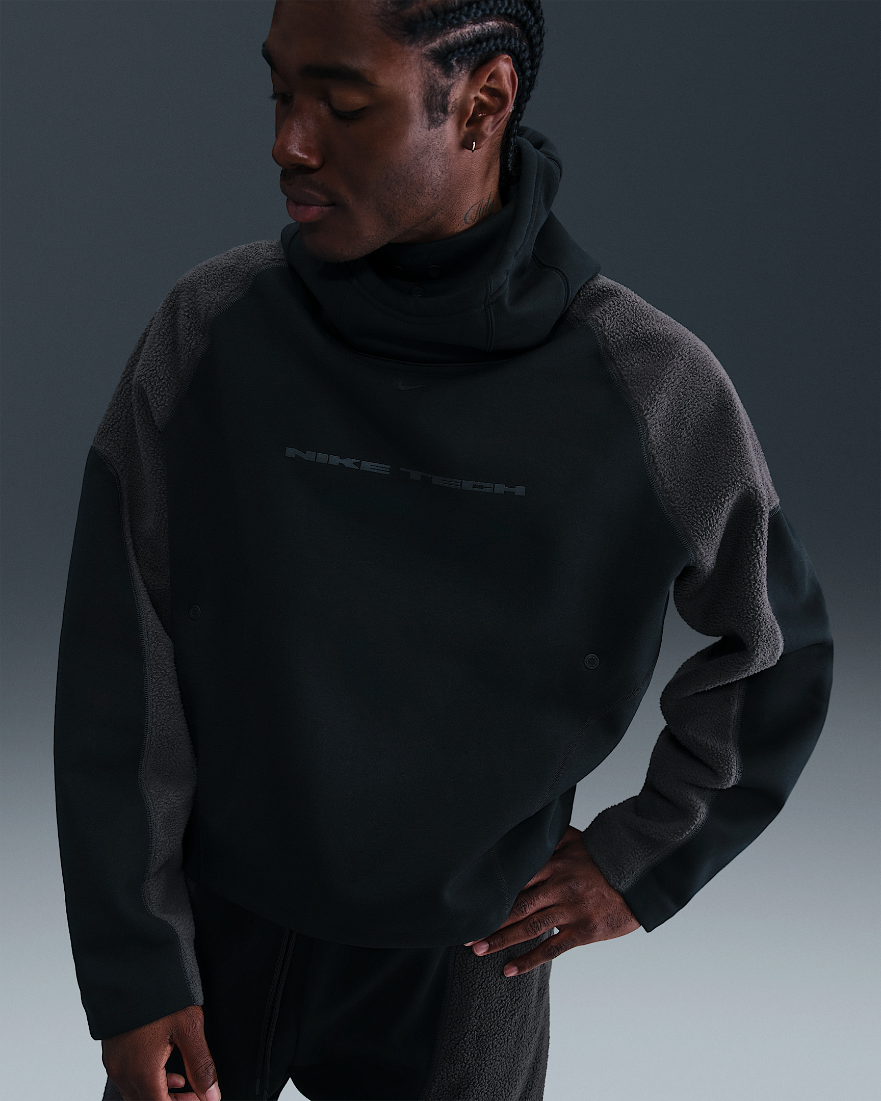 Nike Tech Boreas Men's Oversized Hoodie - 1