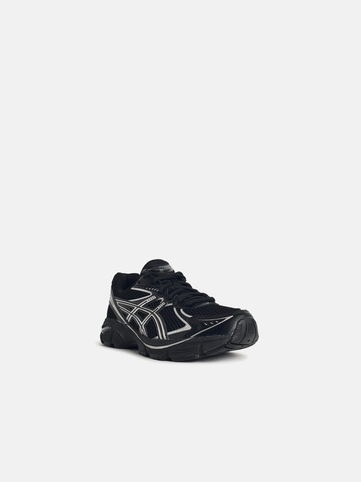 'GT-2160' BLACK FABRIC SNEAKERS - 2