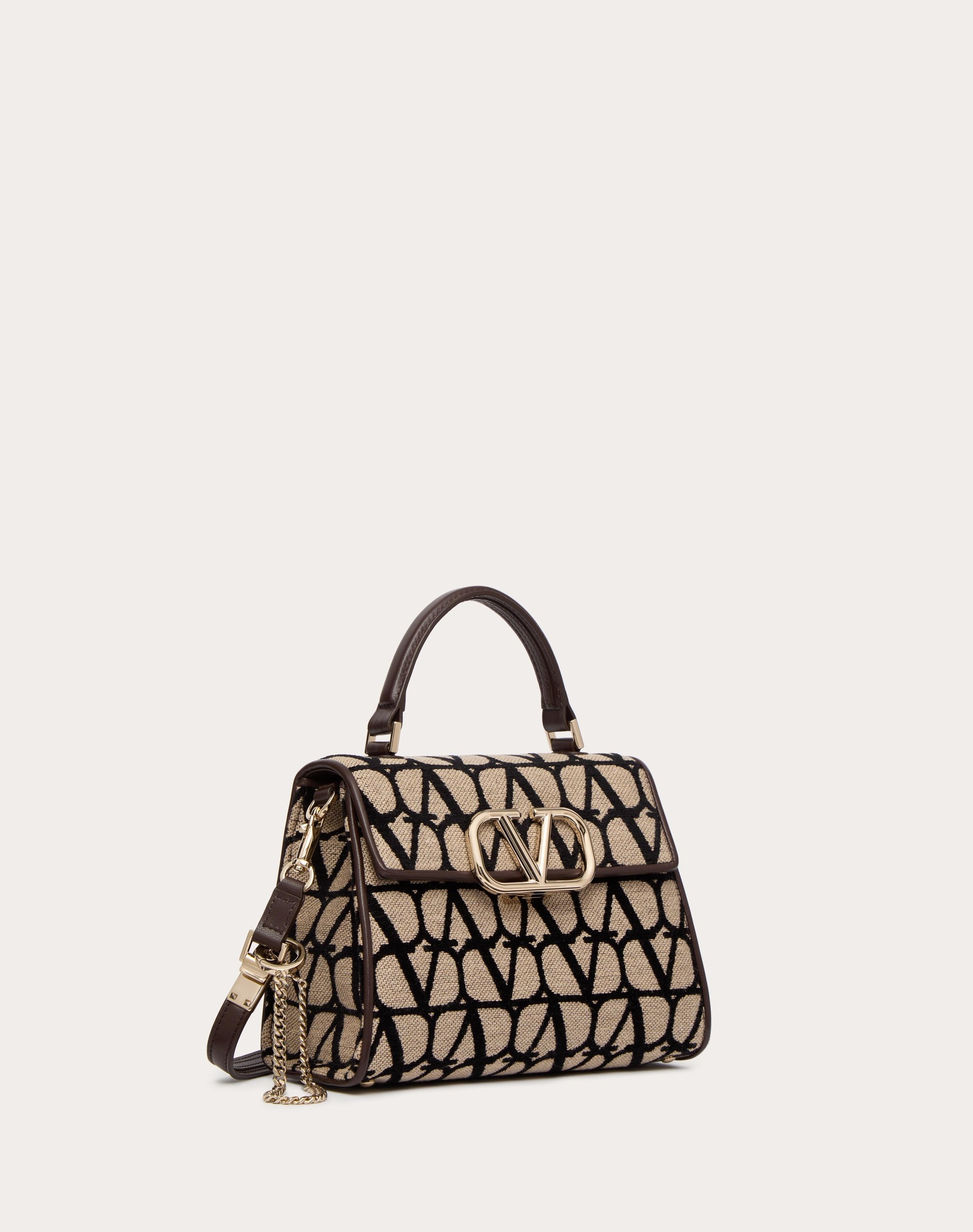 VALENTINO GARAVANI VSLING SMALL TOILE ICONOGRAPHE HANDBAG 2
