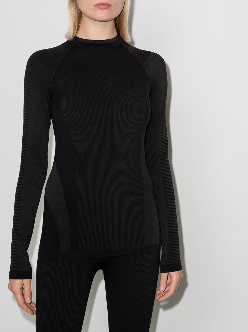 panelled compression top - 2