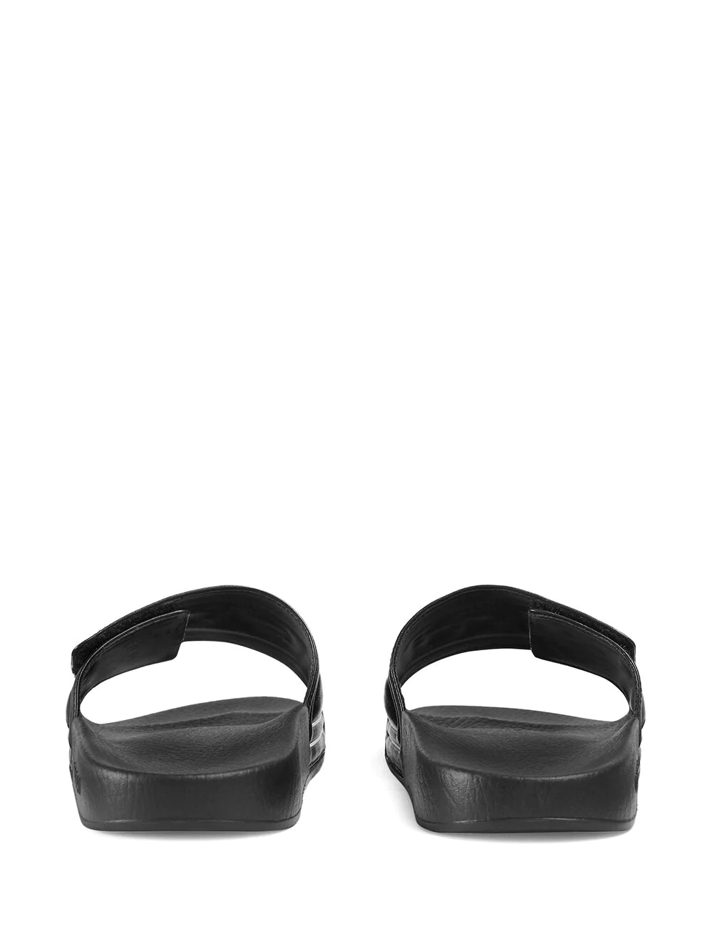 Gucci logo leather slide sandal - 3