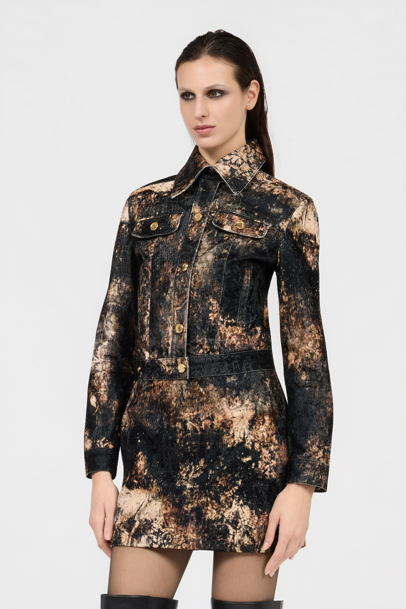 Jacket with Tie Dye Effect 3