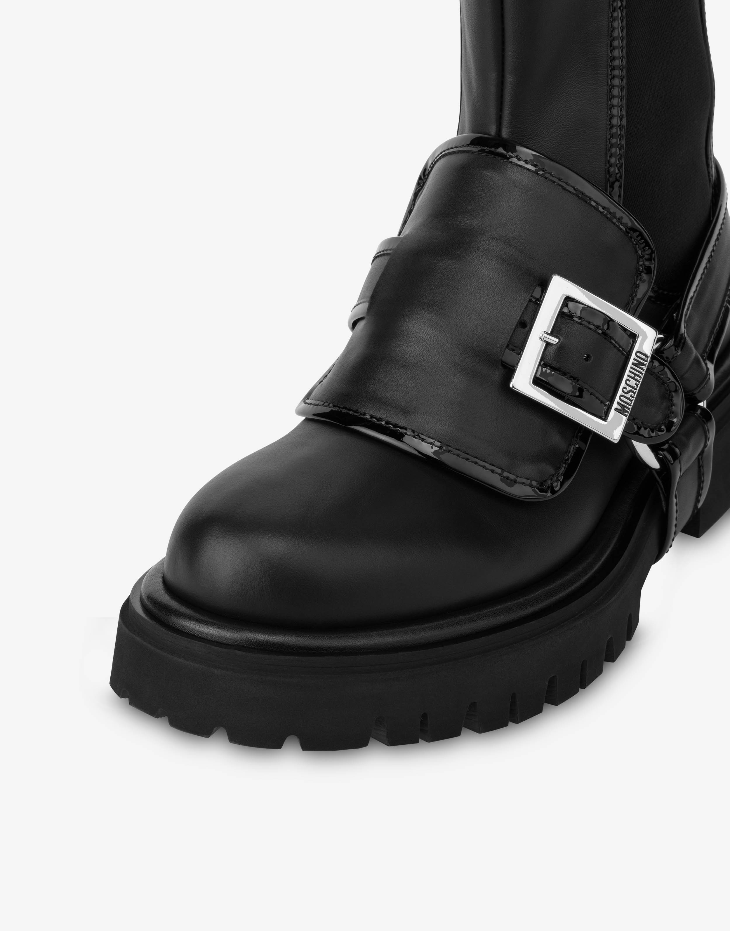 OUTLINE CALFSKIN BEATLE BOOTS - 4