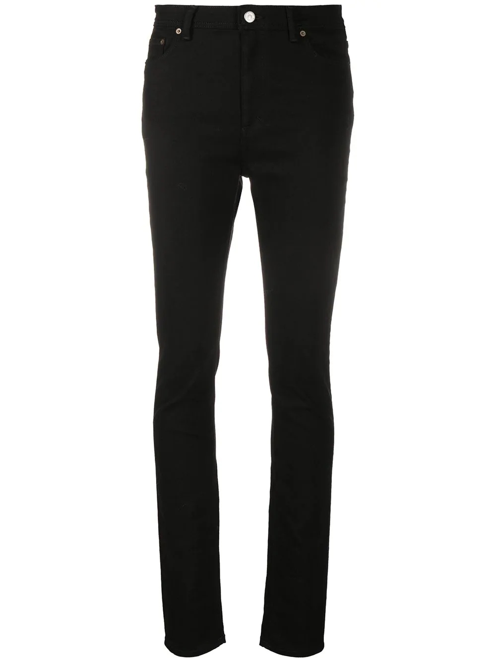 Peg Blk high-rise skinny jeans - 1