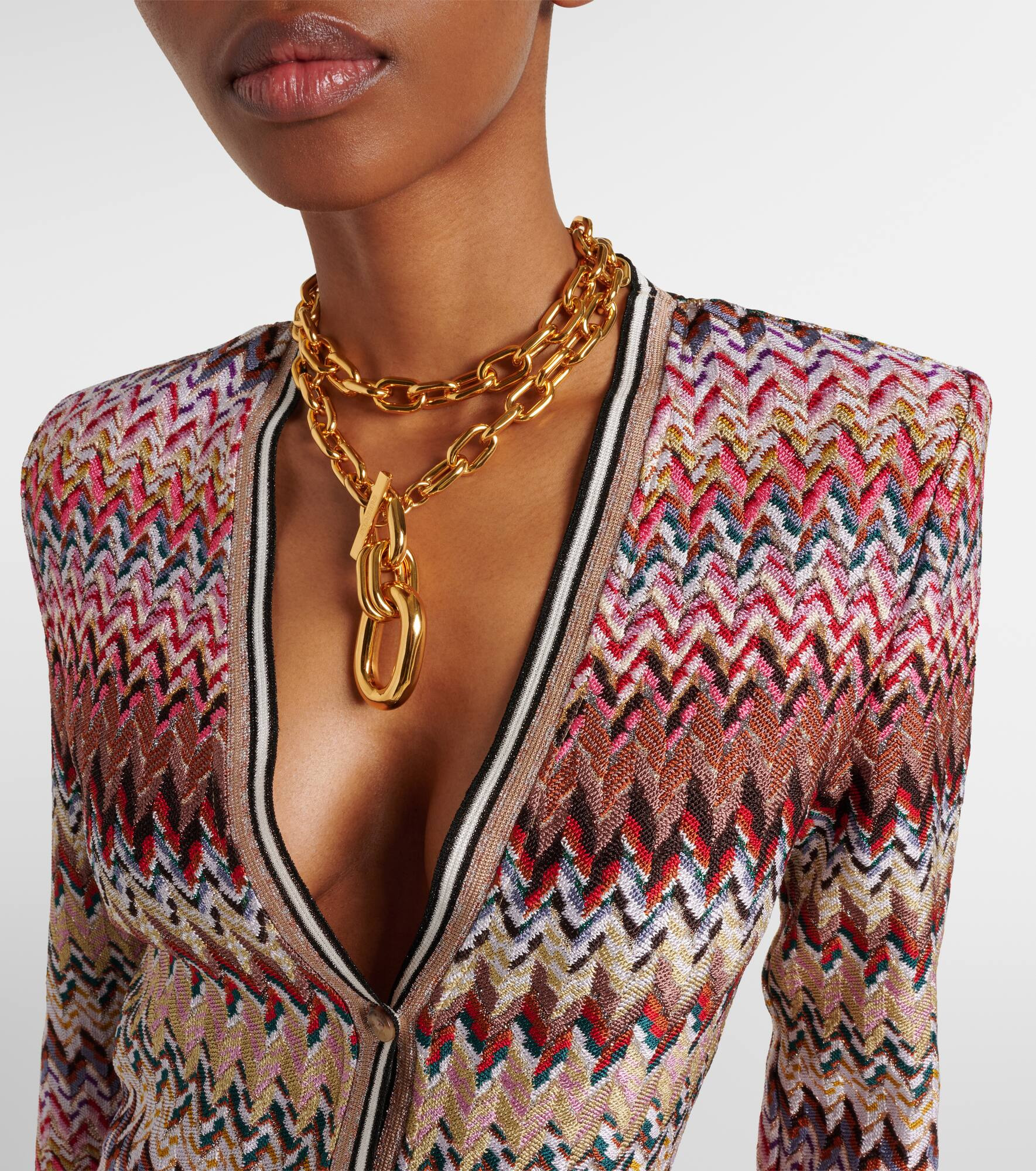 Zigzag maxi dress - 4