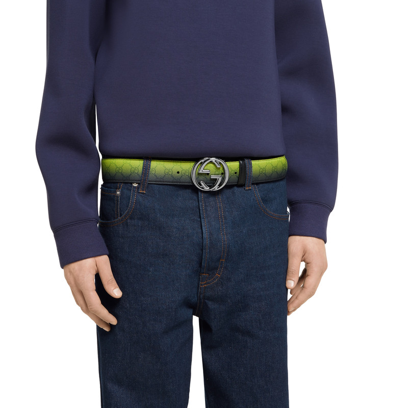 Gucci Chroma belt with Interlocking G 3