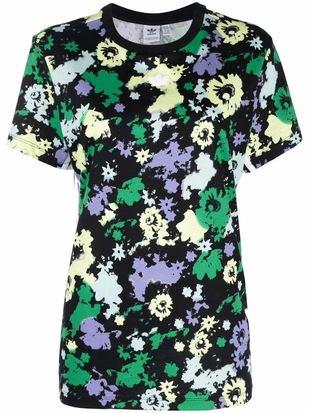 floral loose-fit T-Shirt - 1