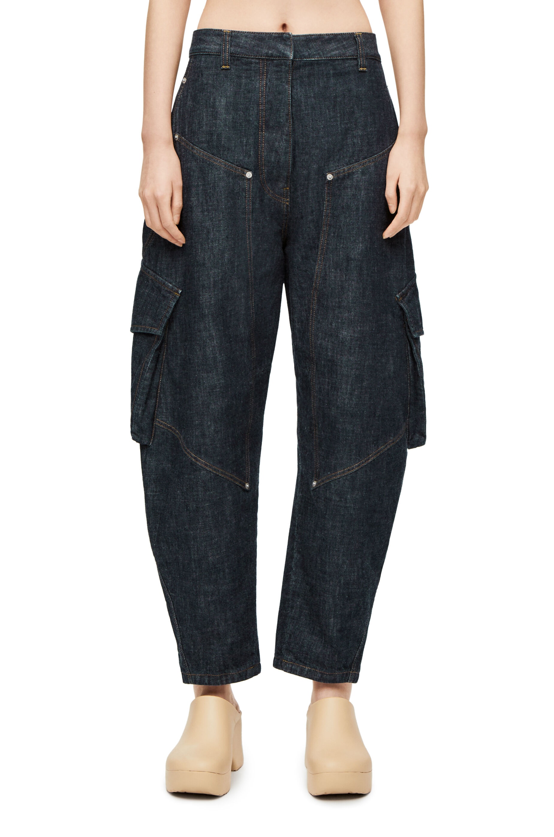 Cargo jeans in denim - 3