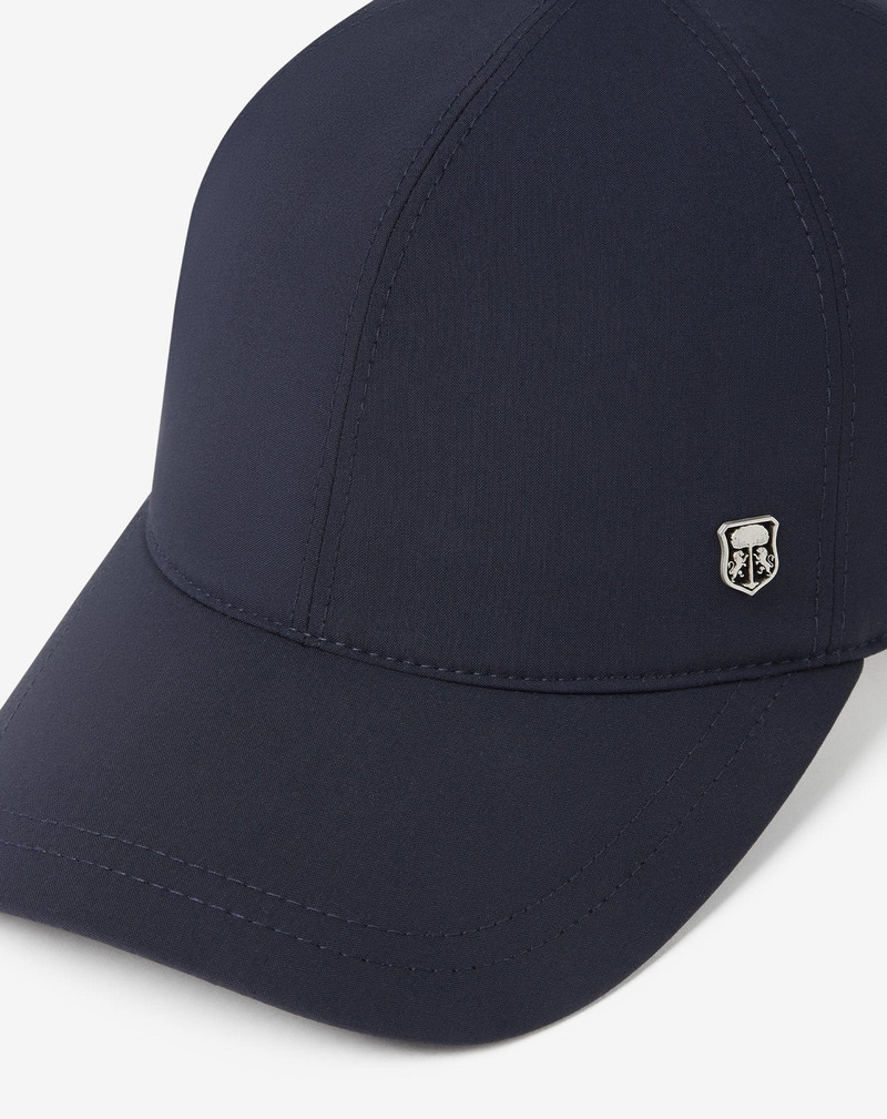 Blue stretch wool blend baseball cap 4