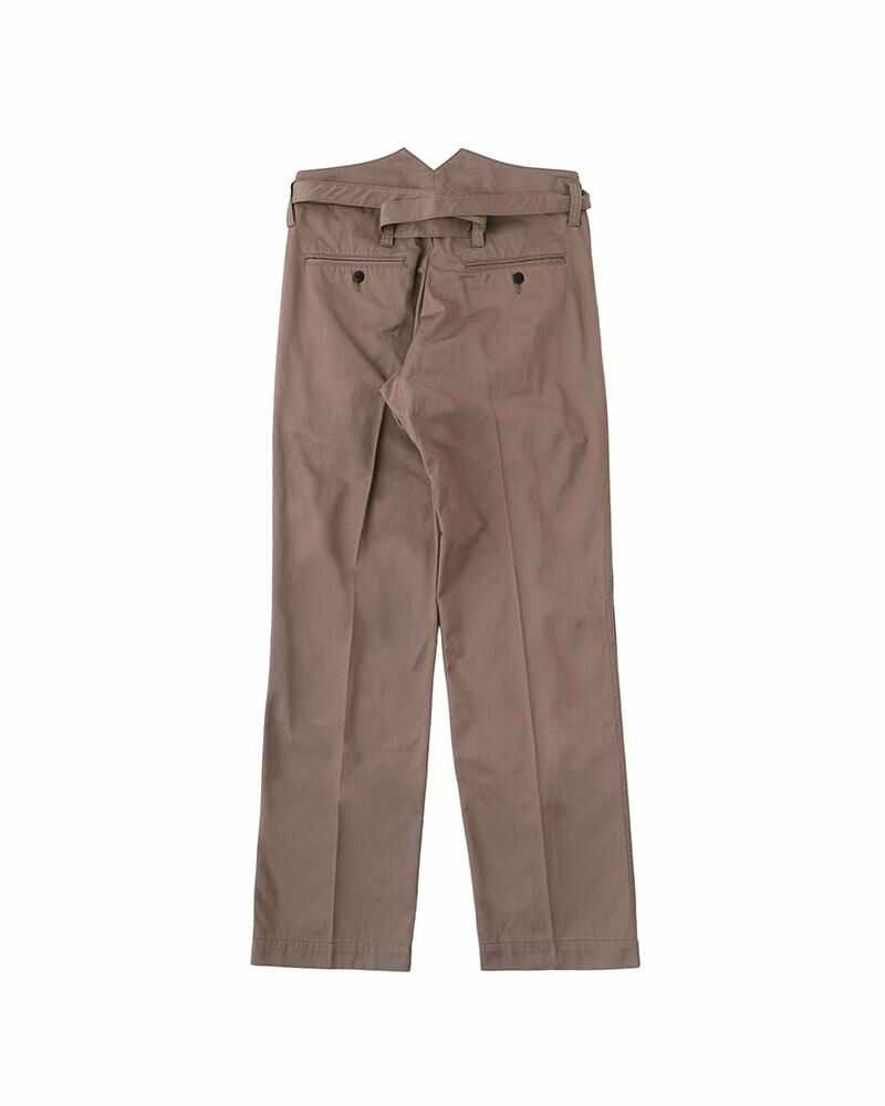 visvim HAKAMA CHINO PANTS BROWN outlook