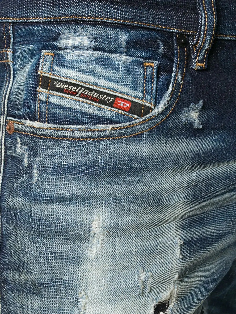 D-Strukt slim-fit jeans - 5