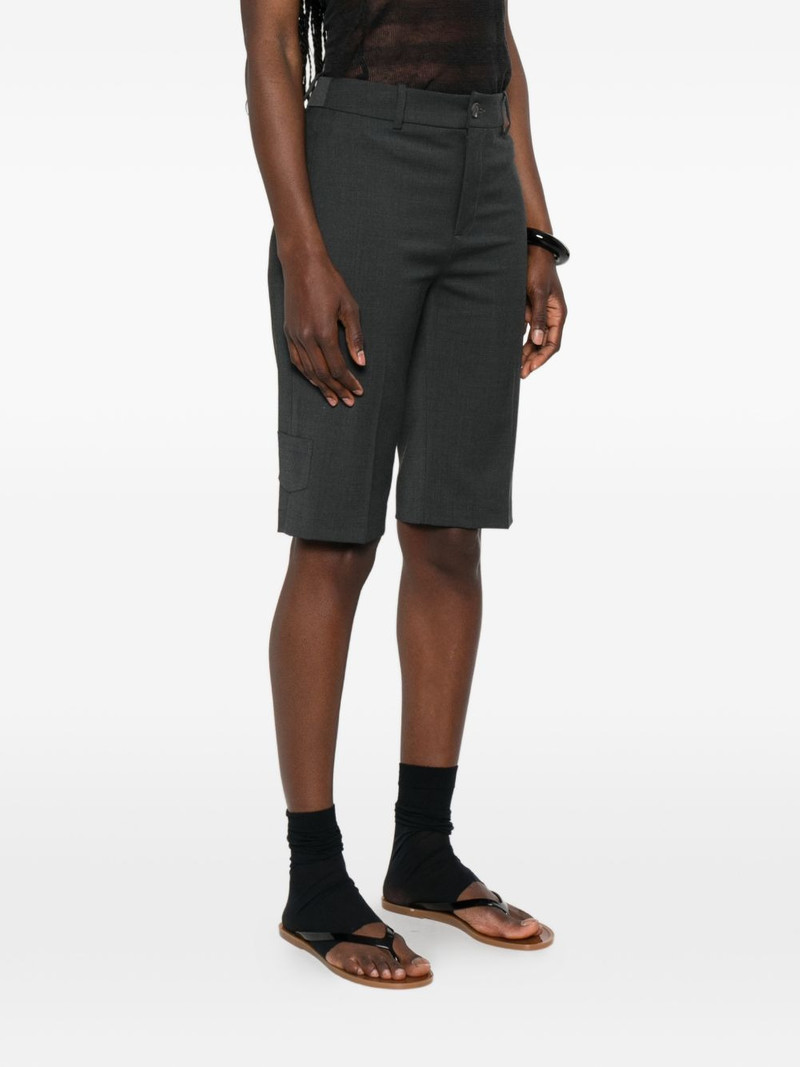 Marisa pressed-crease tailored shorts 3