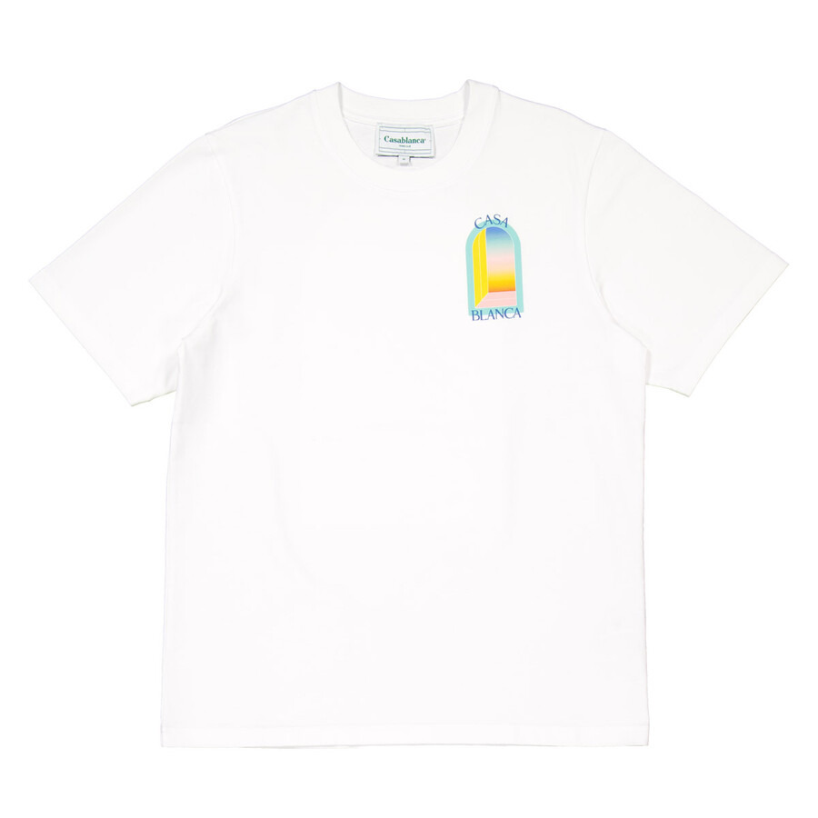 Casablanca Men's Larc Colore Cotton T-Shirt - 5