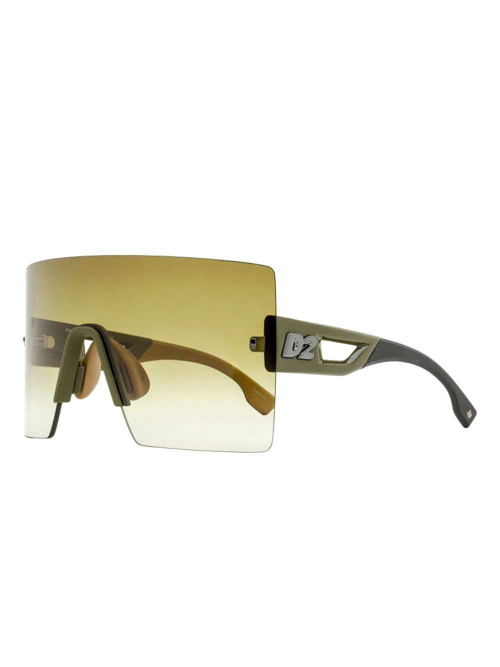 square-frame sunglasses - 2