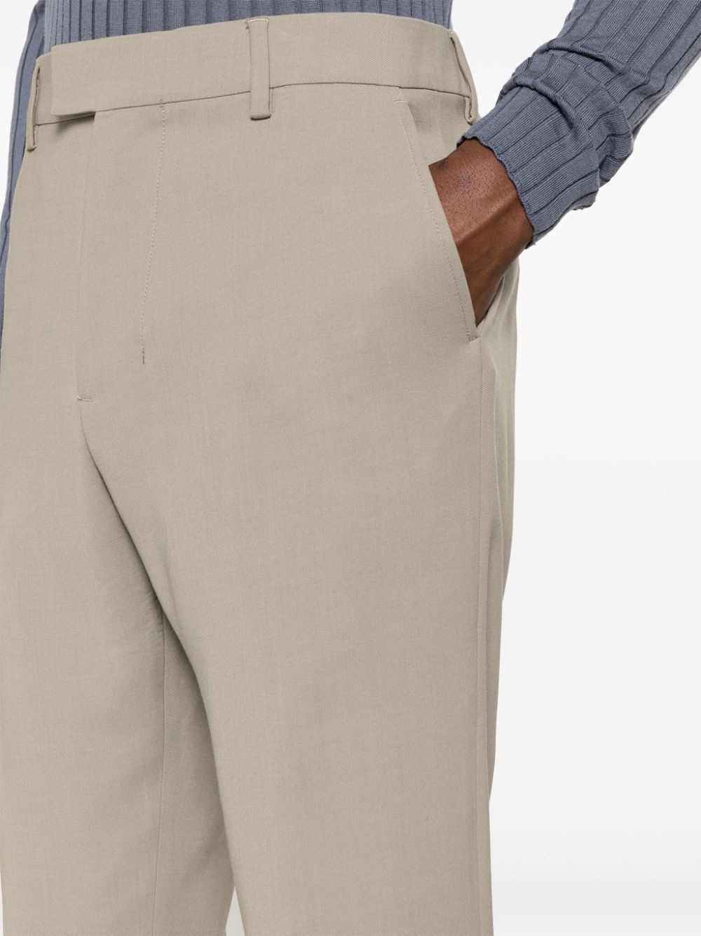pressed-crease trousers - 5