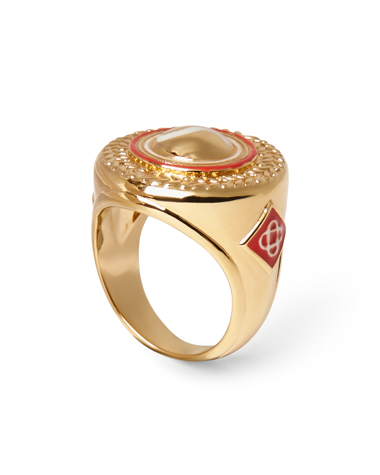 Sports Medallion Ring | Casablanca Paris - 2