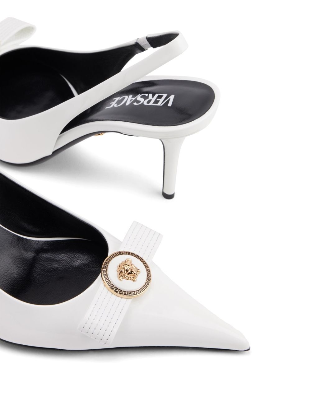 Medusa '95 85mm leather pumps - 4