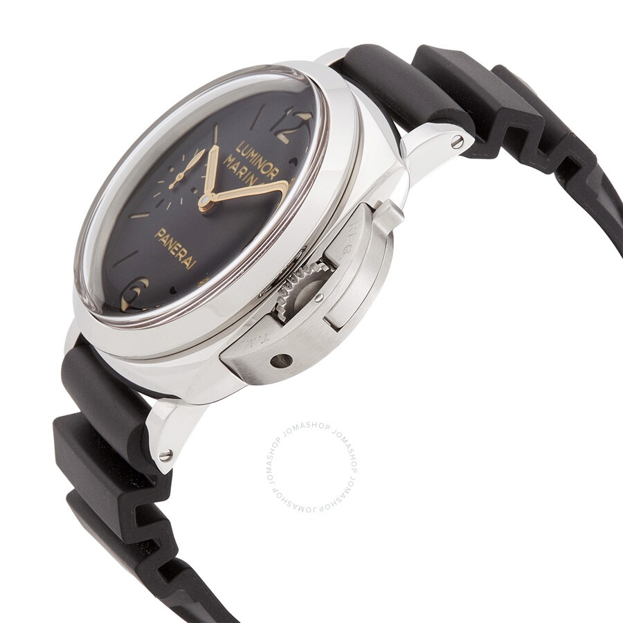Pre-owned Pre-owned Panerai Luminor Marina Hand Wind Black Dial Men's Watch PAM00422 - 2