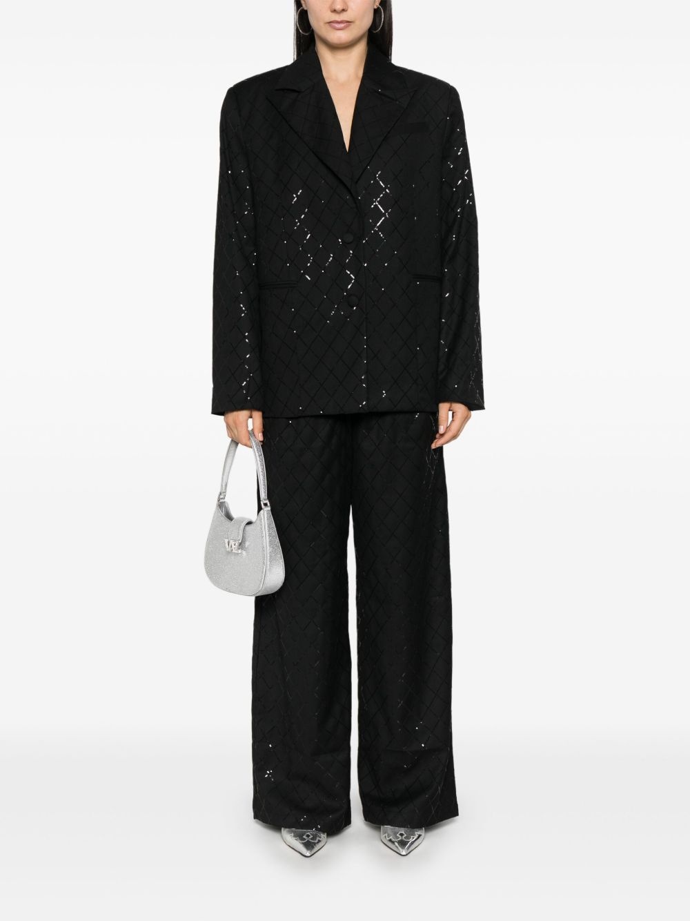 sequinned blazer - 2