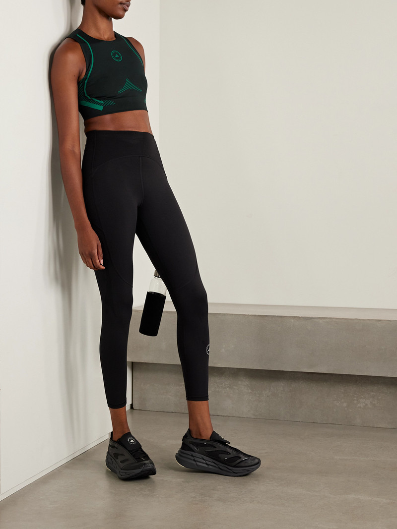adidas Printed Stretch Recycled Sports Bra outlook