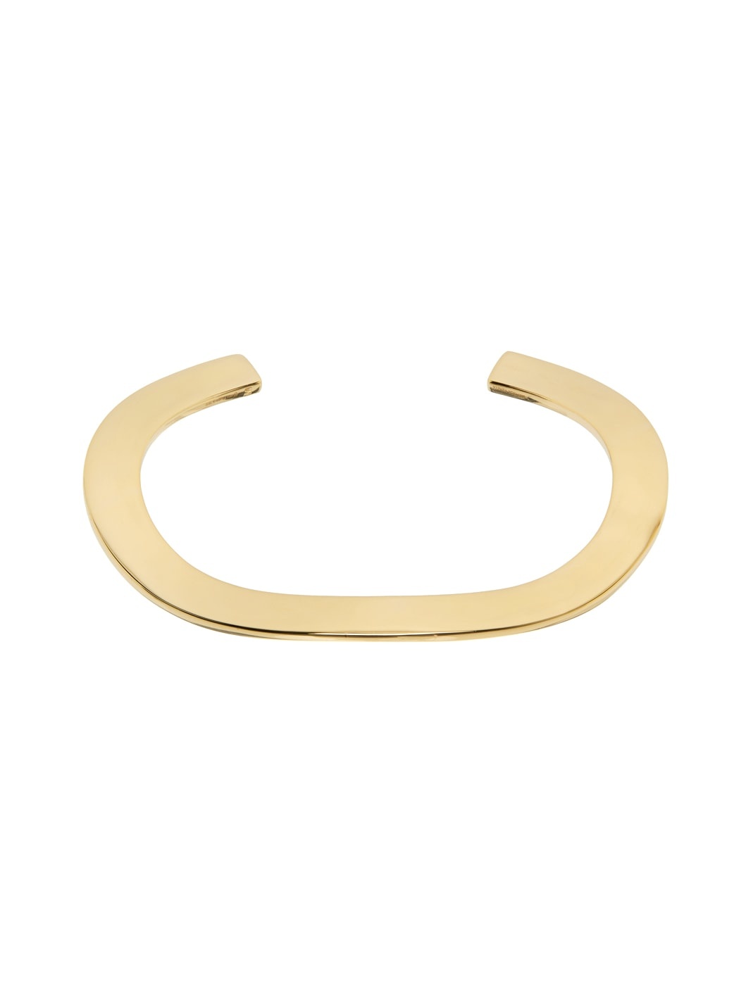 Gold Sculptural Cuff Bracelet - 1