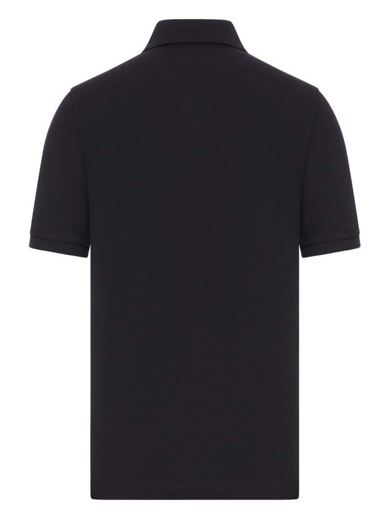 SAINT LAURENT cotton polo shirt outlook