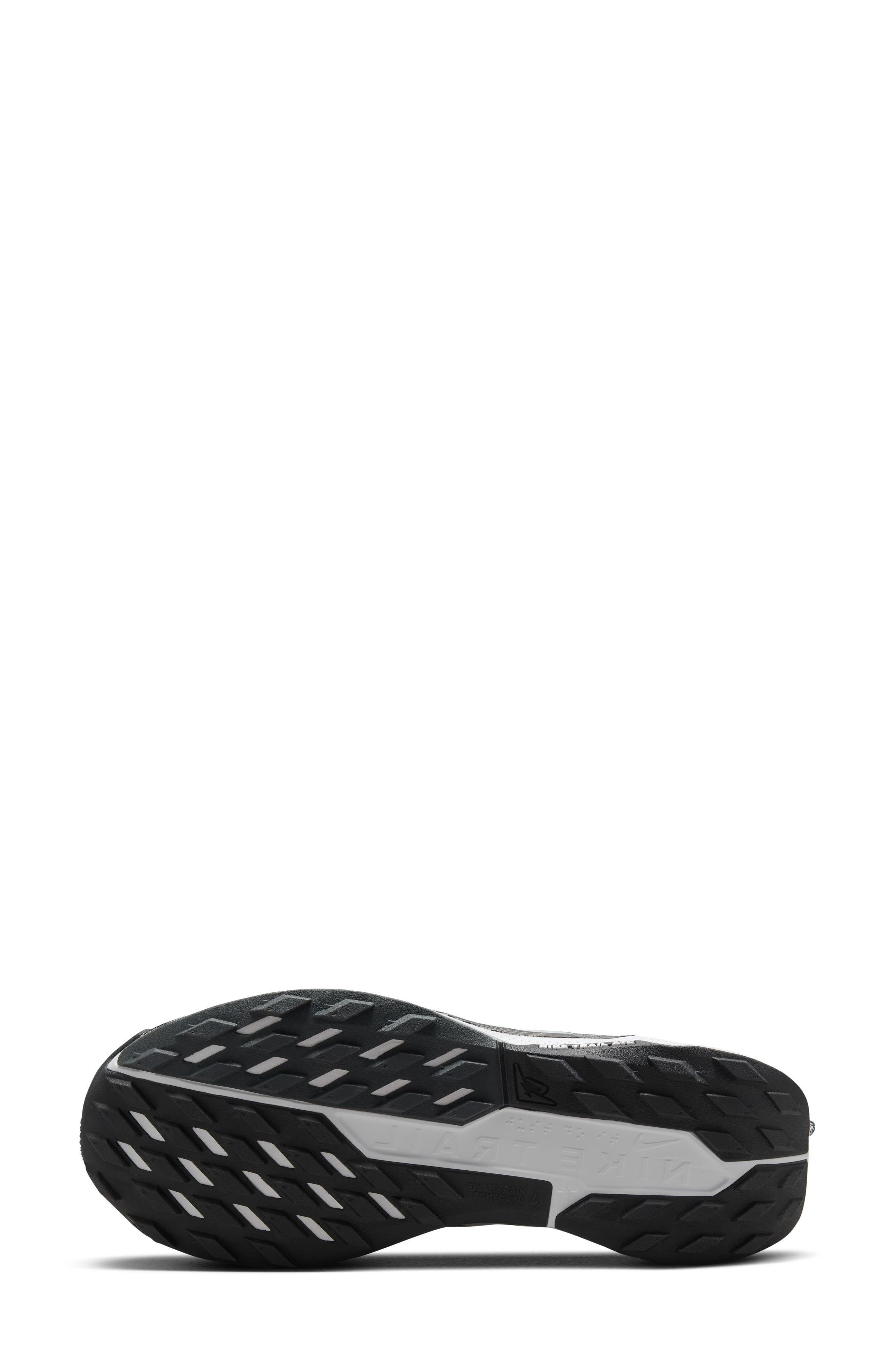 Nike ReactX Pegasus 5 Trail Running Shoe in Black/Anthracite/Grey/White at Nordstrom - 4