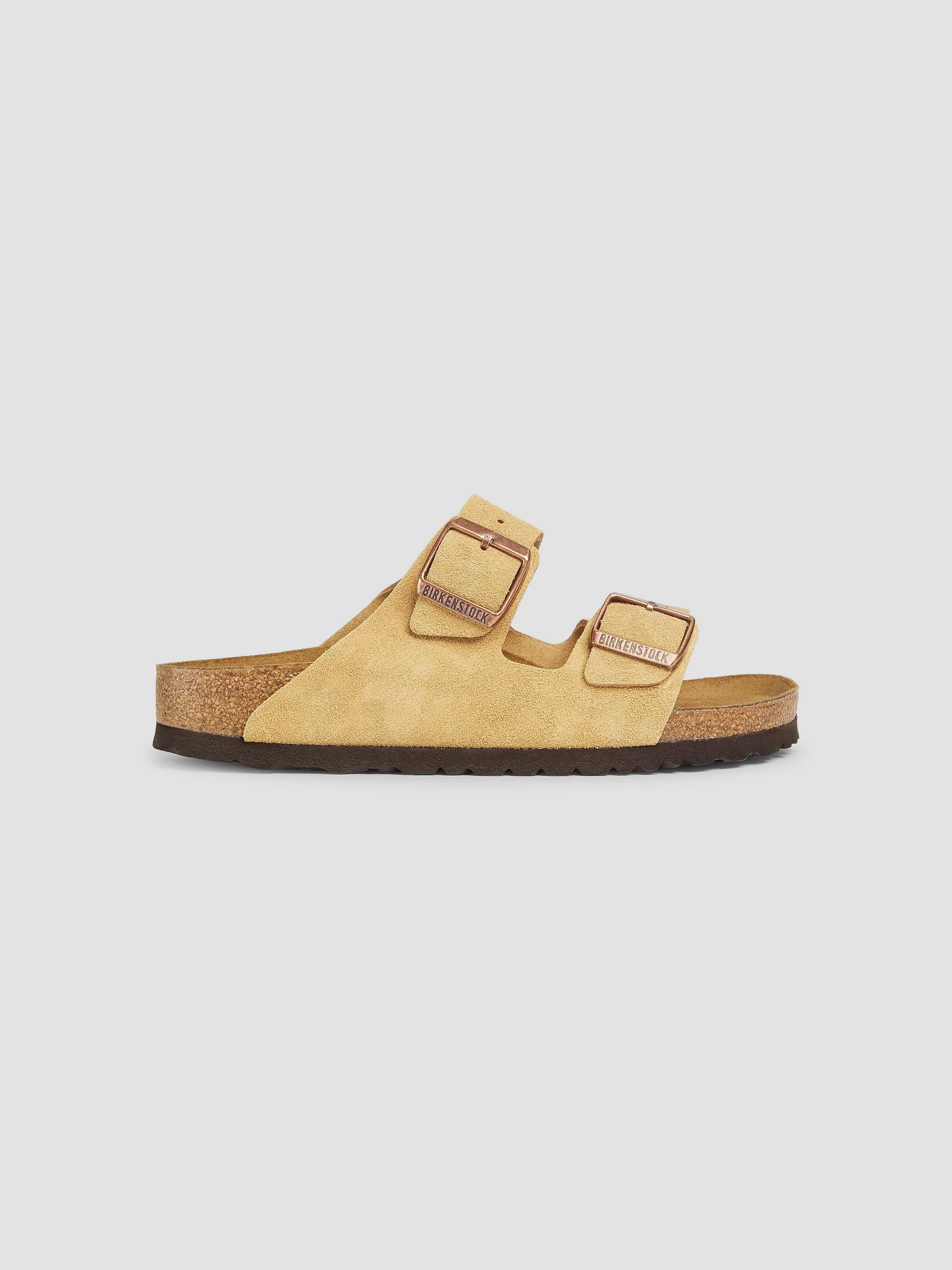Women's Arizona Suede Slides - Latte Cream - 1
