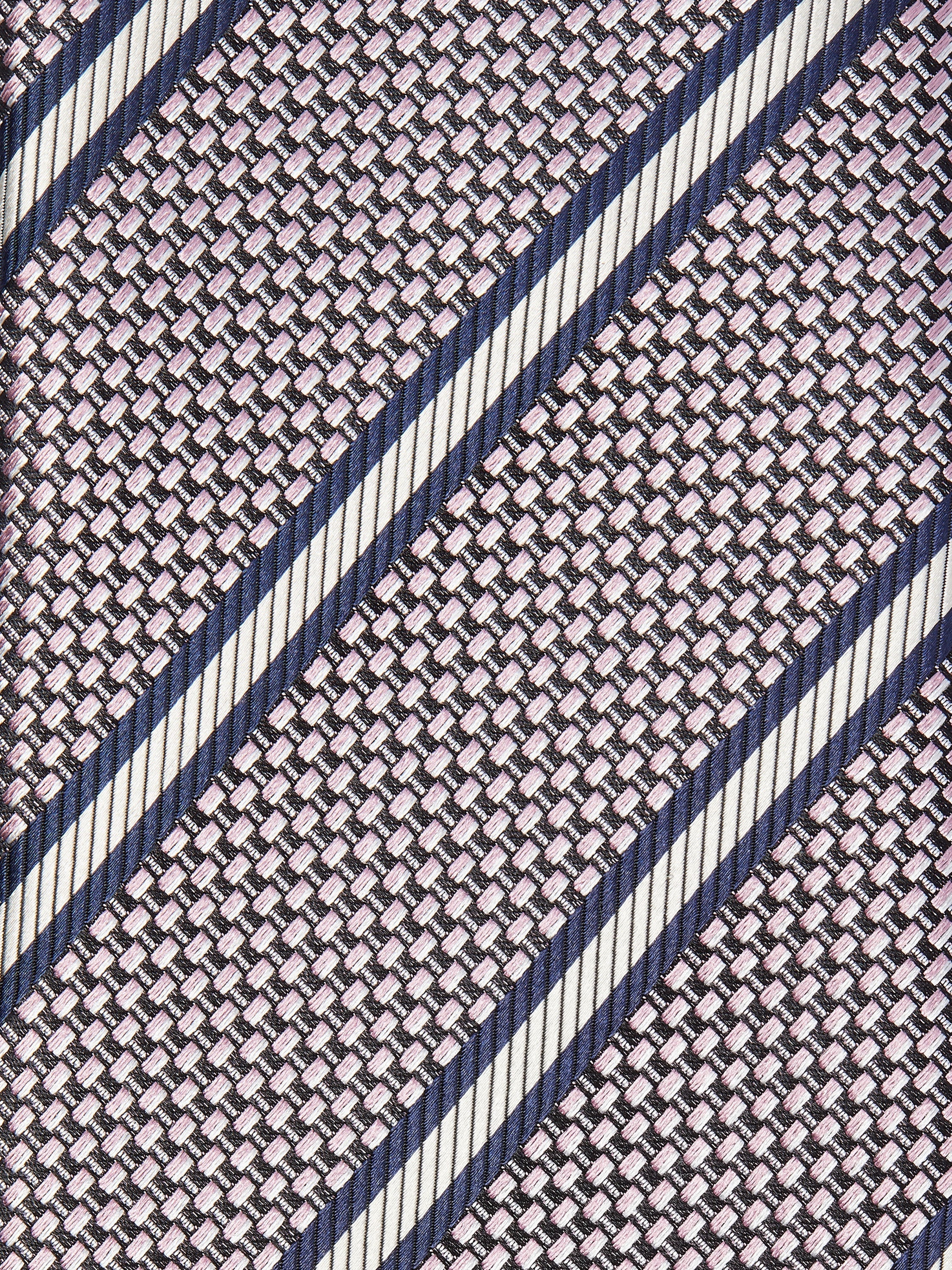 PINK SILK TIE - 2