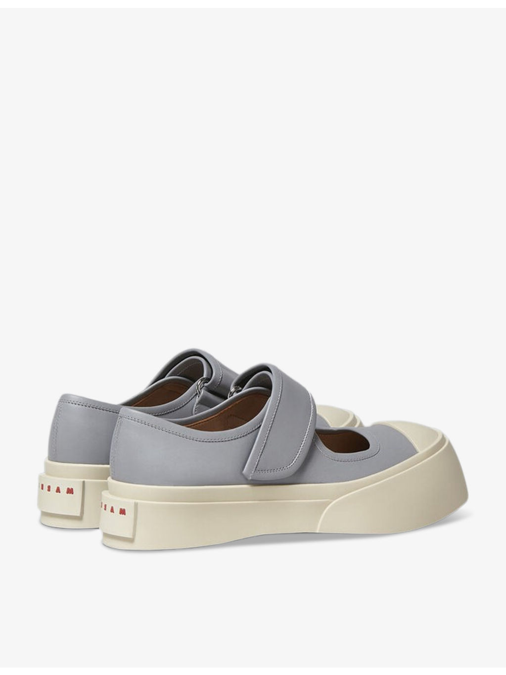 Pablo leather Mary Jane trainers - 4