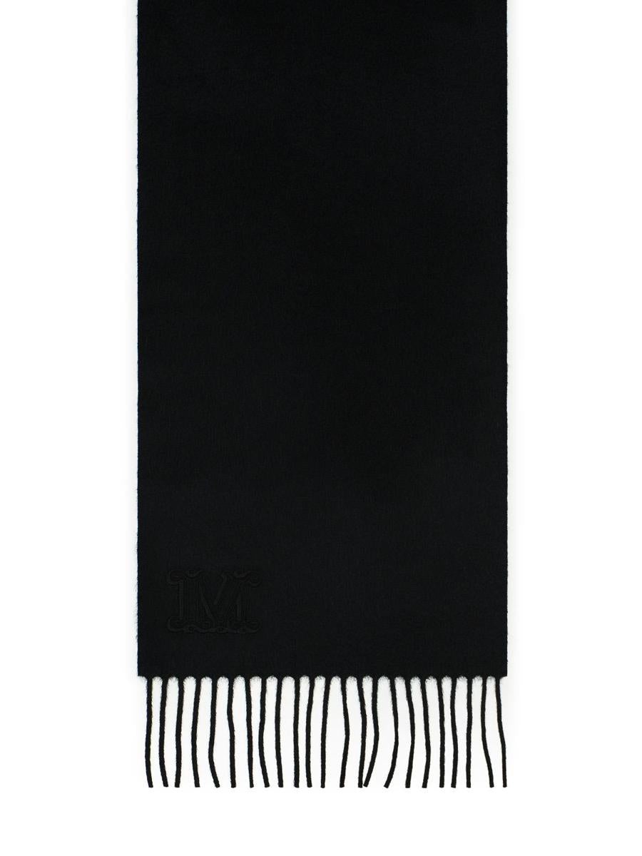 Max Mara 'Wsdalia' Black Cashmere Scarf - 2