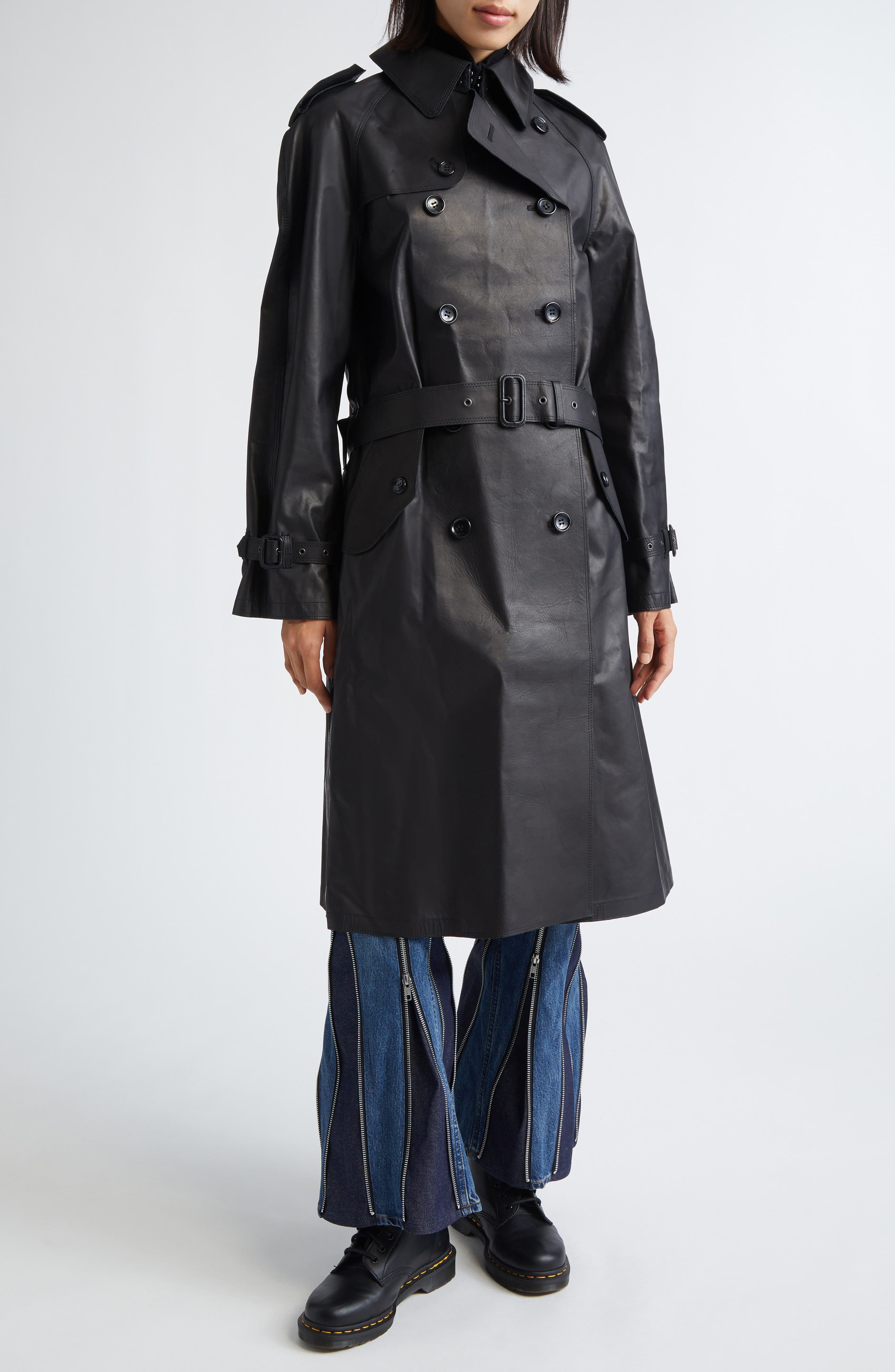 Junya Watanabe x Levi's® Zip Detail Flare Jeans in Indigo at Nordstrom - 2