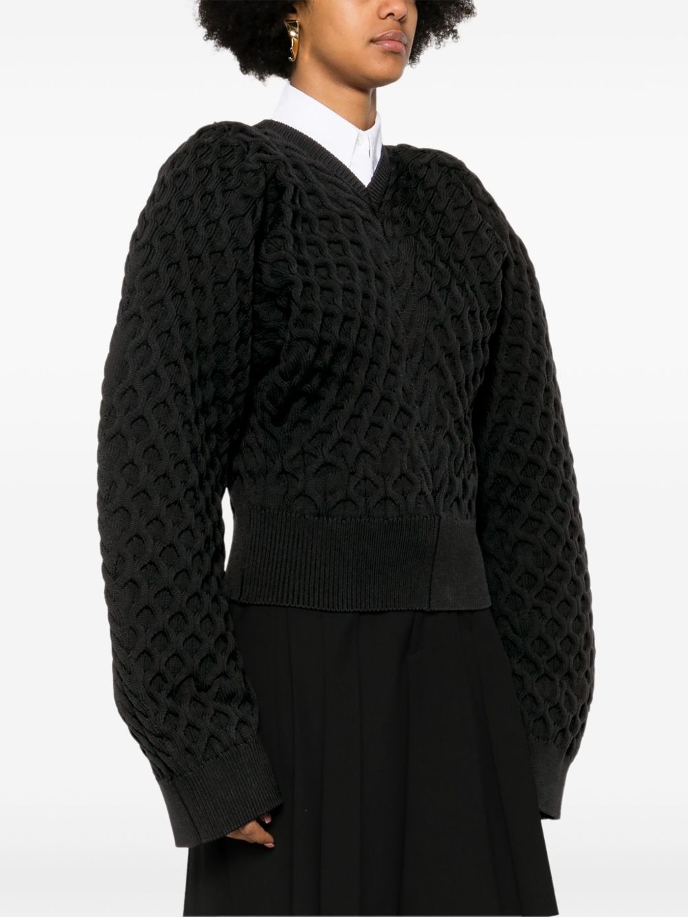 Le Sweater Boule Torsade jumper - 3
