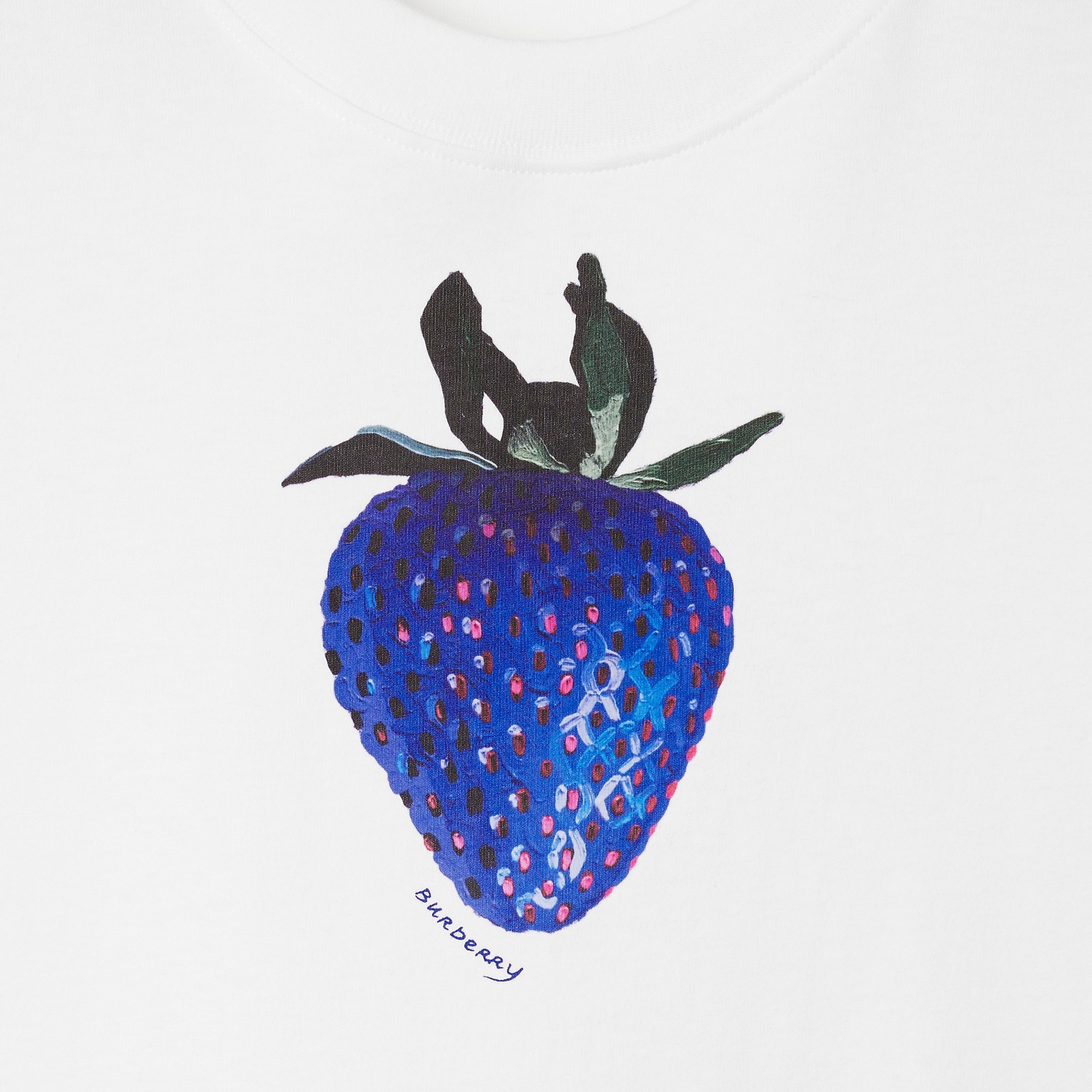 Strawberry Cotton T-shirt - 5