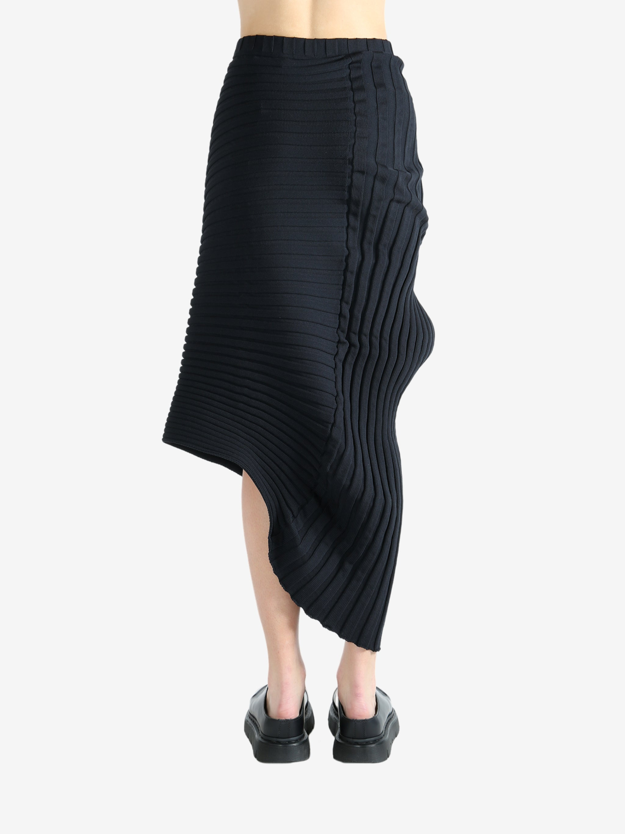 ISSEY MIYAKE - Women Knit As It Is Skirt - 3