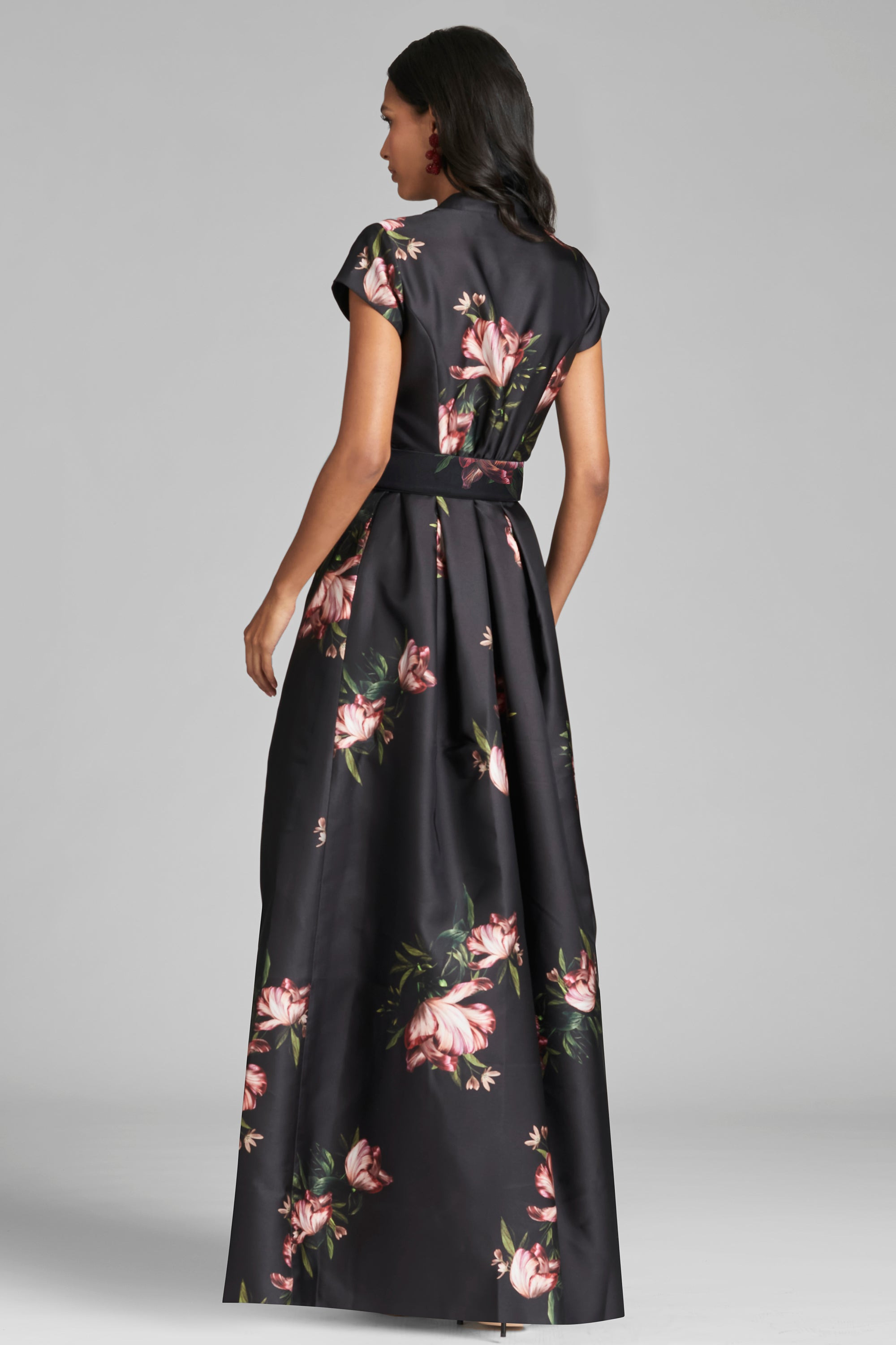 Marta Gown - Noir Blossom - 2