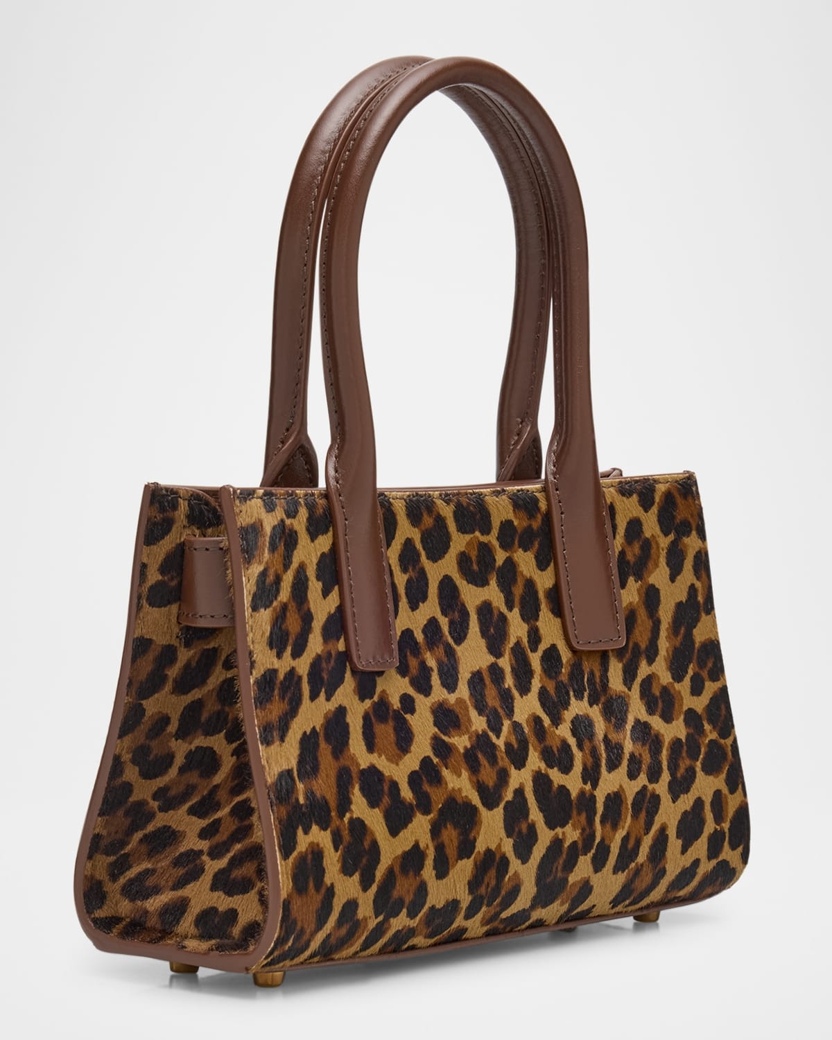 Medusa 95 Small Leopard Calf Hair Tote Bag - 2