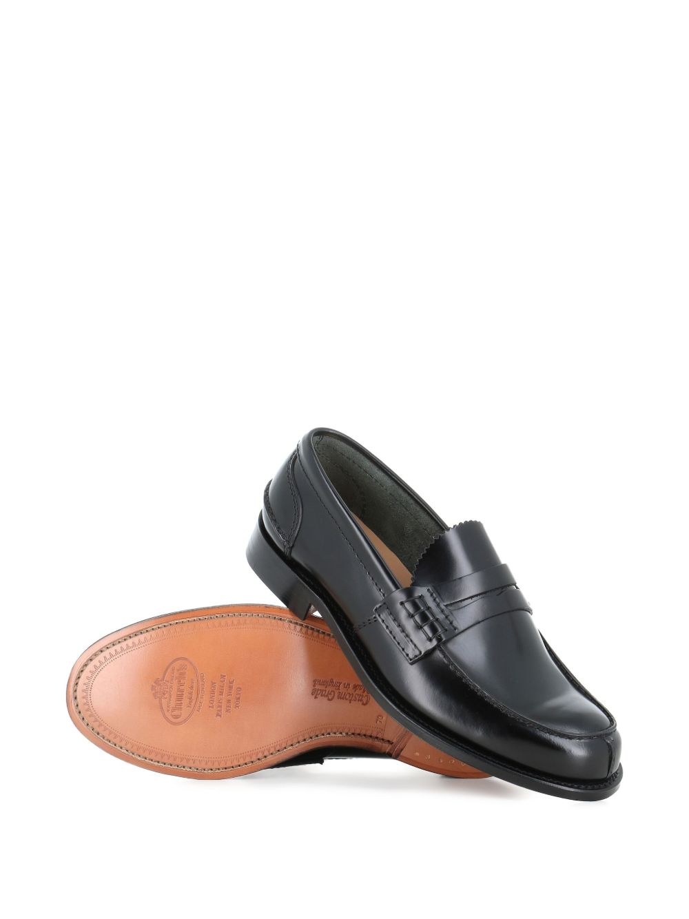 leather loafers - 4