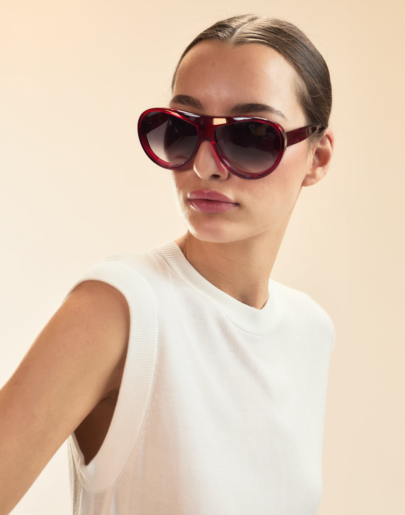 CYNTHIA ROWLEY CR X Illesteva Sunglasses outlook