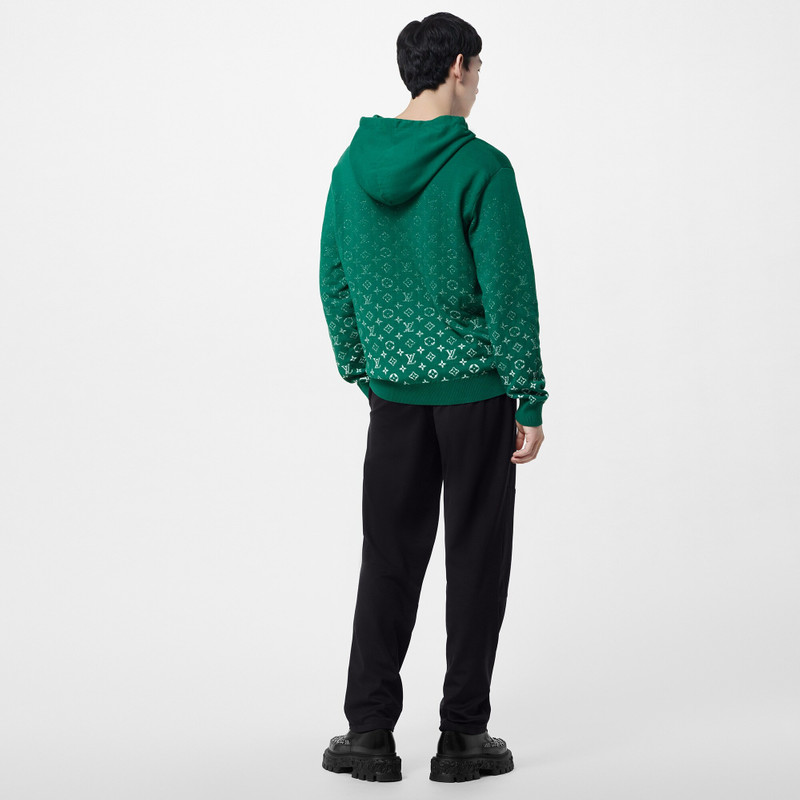 Monogram Gradient Cotton Hoodie 3