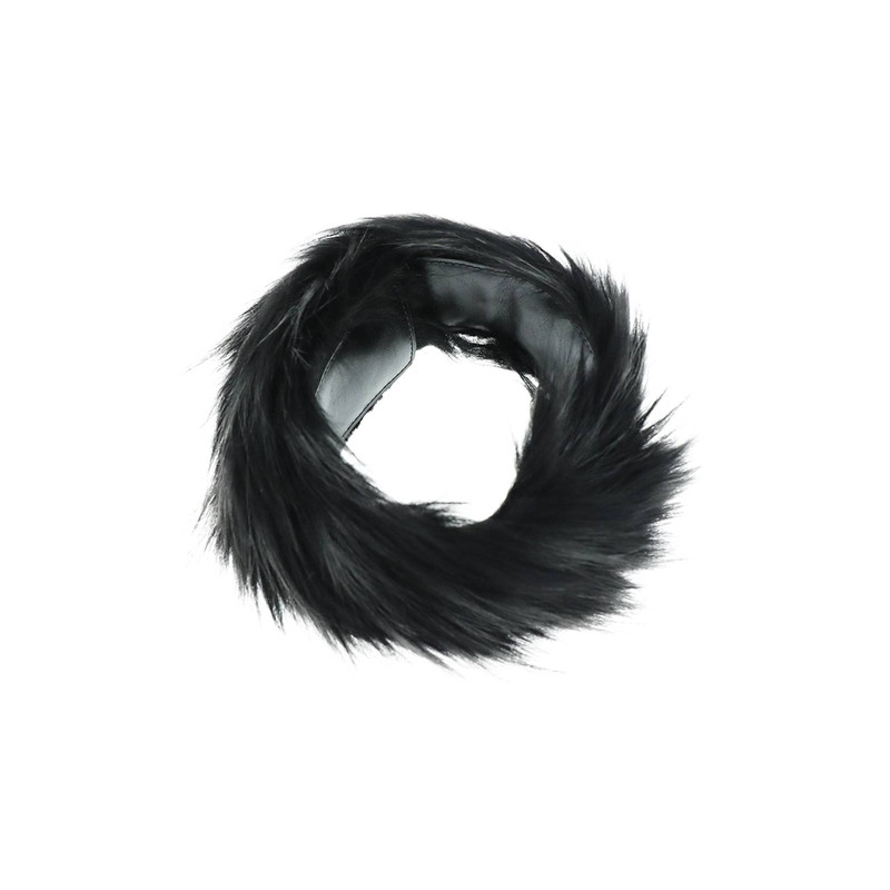 We11done Faux Fur Choker 'Black' - 1