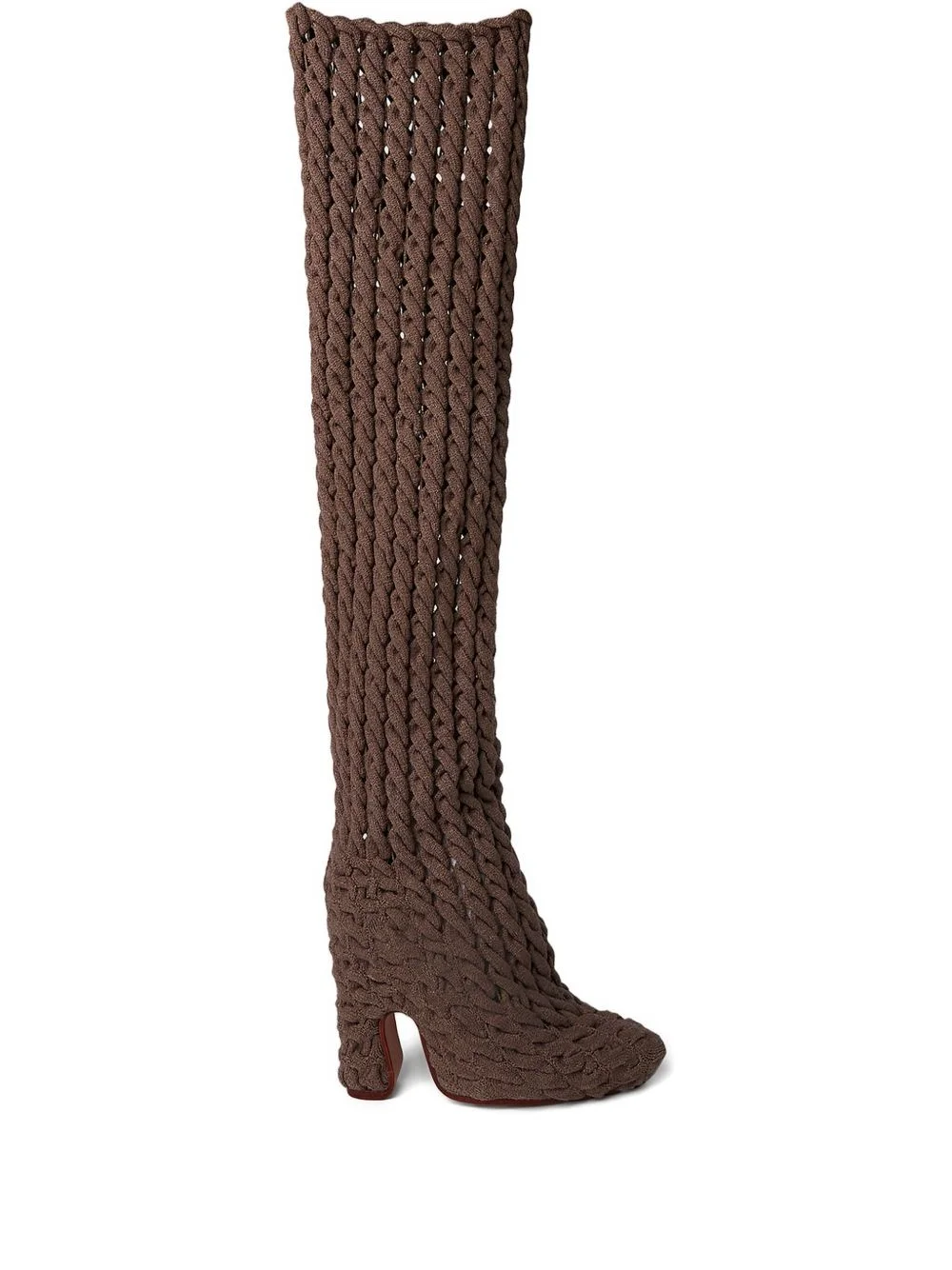 knitted boots - 1