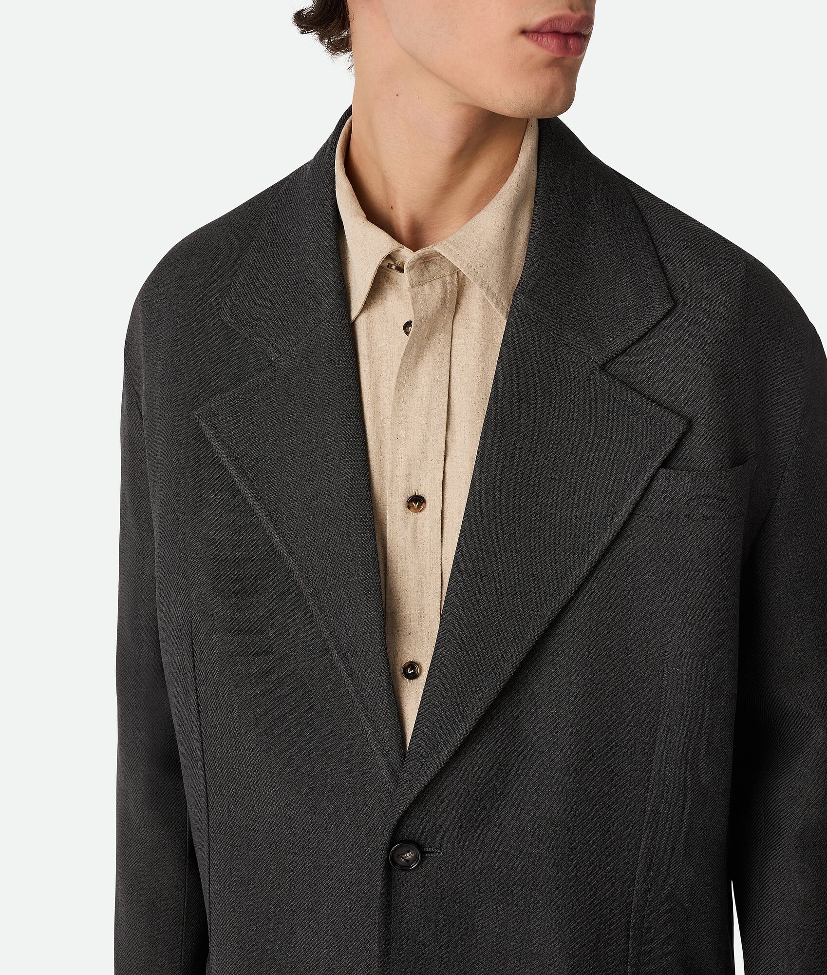 Viscose Melange Jacket - 5