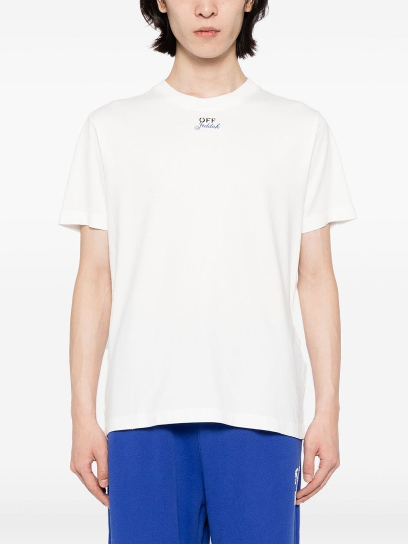 Jeddah logo-print cotton T-shirt 3