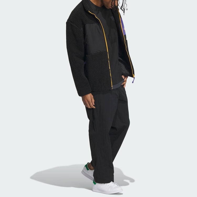 adidas Originals Sherpa Jackets 'Black' IN0993 - 4